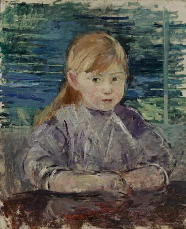 Ragazza in viola